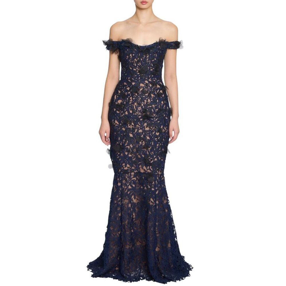 Marchesa Notte Womens  Gown